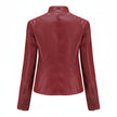 Heather | Classic Zip-Up Biker Jacket – Timeless Style with Modern Edge