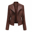 Jasmine | Trendy Zip-Front Jacket - Sleek, Fashion-Forward Outerwear