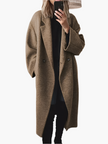 Emma | Cozy Loose-Fit Longline Winter Coat — Warmth, Style & Comfort