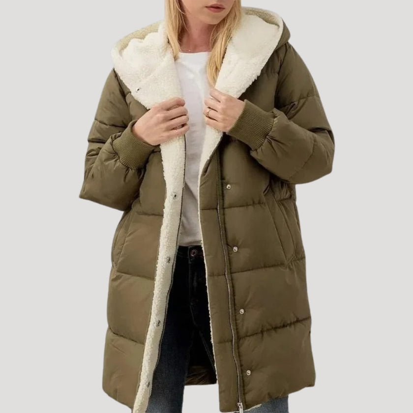 Brooklyn | Winter Hooded Puffer Coat