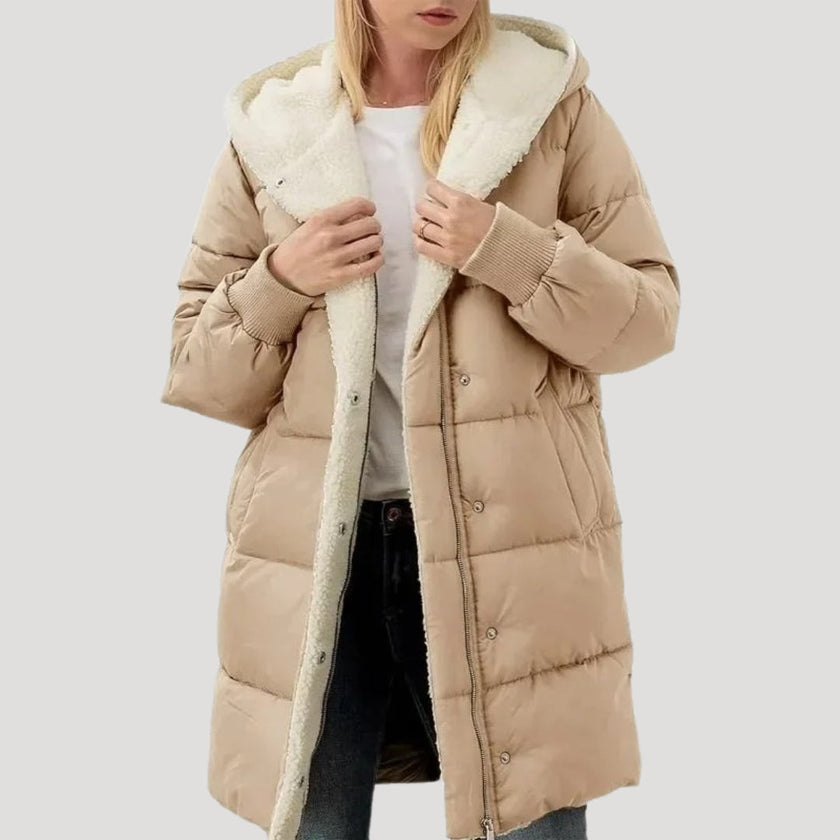 Brooklyn | Winter Hooded Puffer Coat