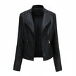 Jasmine | Trendy Zip-Front Jacket - Sleek, Fashion-Forward Outerwear