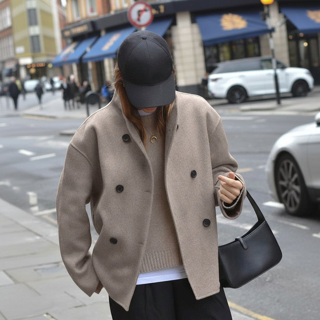 Bianca | Timeless Classic-Chic Double-Breasted Coat