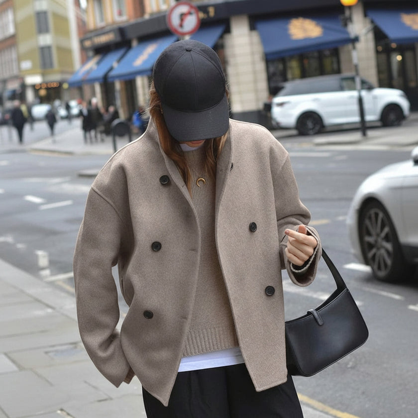 Bianca | Timeless Classic-Chic Double-Breasted Coat