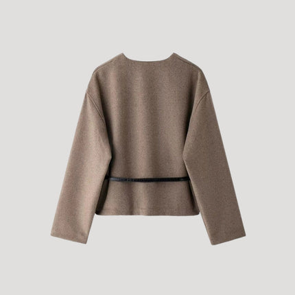 Ella | Women's Spring Belted Wrap Jacket Top