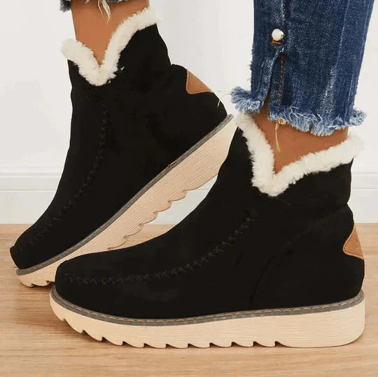 Camille | Chic & Cozy Warm Ankle Boots