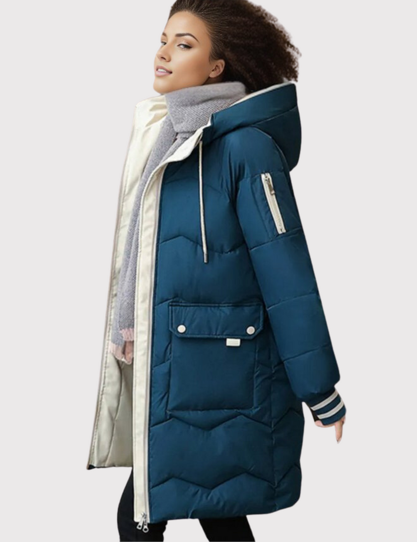Destiny | Long Insulated Winter Coat - Casual & Warm for Winter