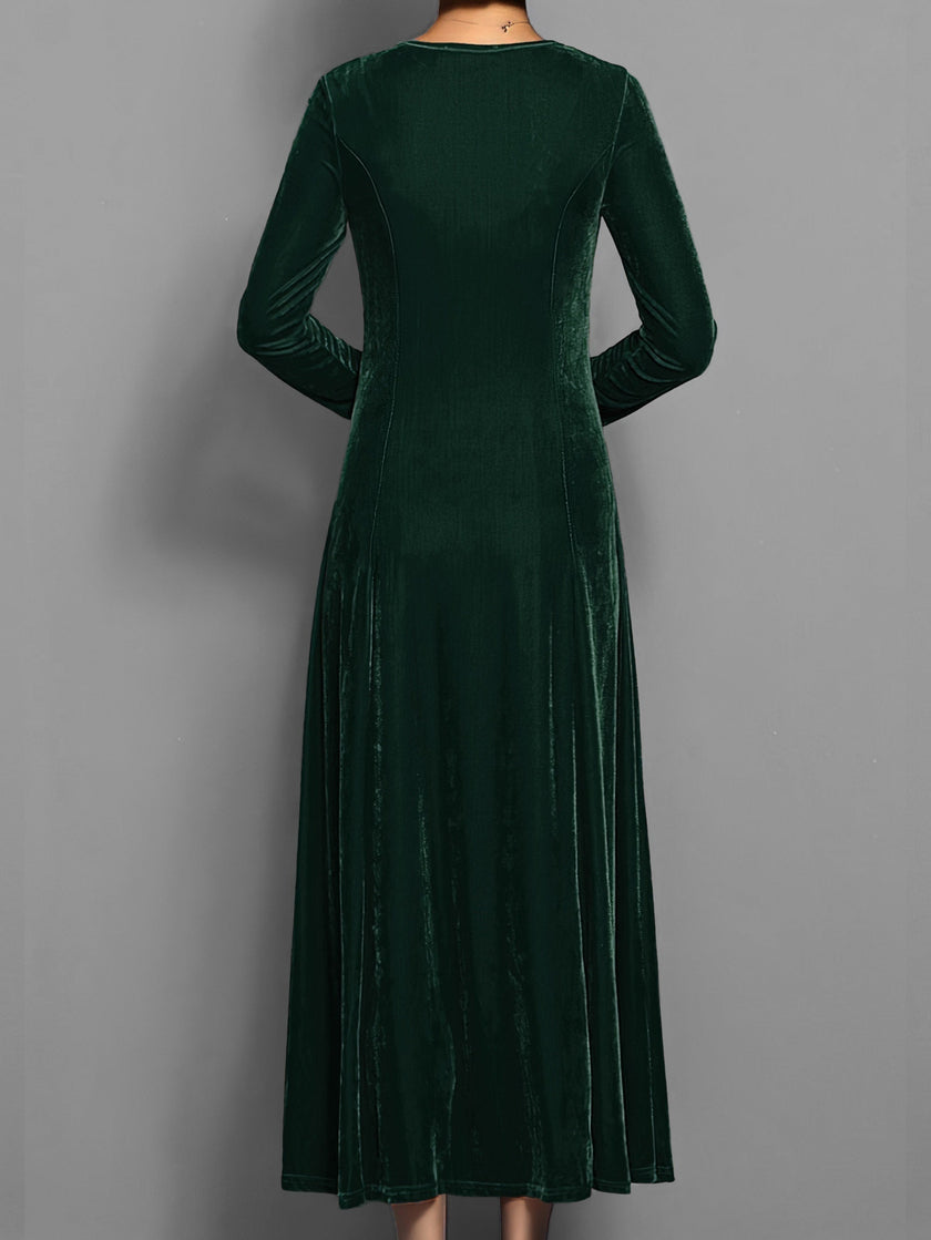 Alice | Elegant Formal Long-Sleeve Party Dress