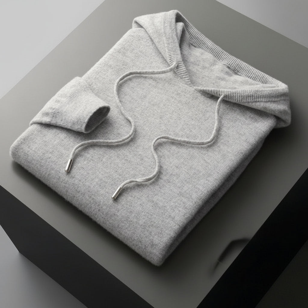Everyday Essentials | Men's Hoodie with Adjustable Drawstring Fit | Minimalist Design for Effortless Layering