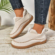 Chloe | Cozy Slip-On Moccasin Winter Boots – Plush Warmth and Effortless Comfort