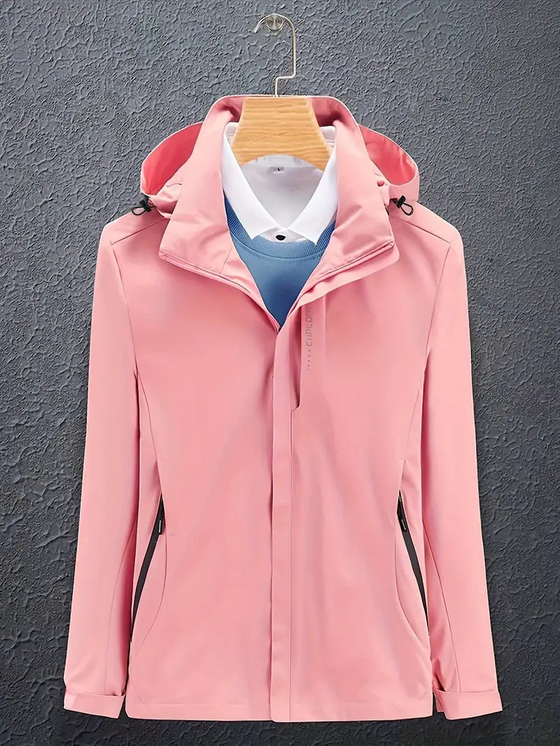 Alyssa | Winter Zip-Closure Hooded Jacket – Cozy Warmth with Sleek Style