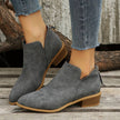 Caroline | Casual Low-Heel Slip-On Boots - Effortless Everyday Style