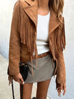 Dawn | Chic Fringe-Detail Short Jacket