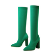 Charlotte | Winter Knee-High Boots with Sleek High Heels