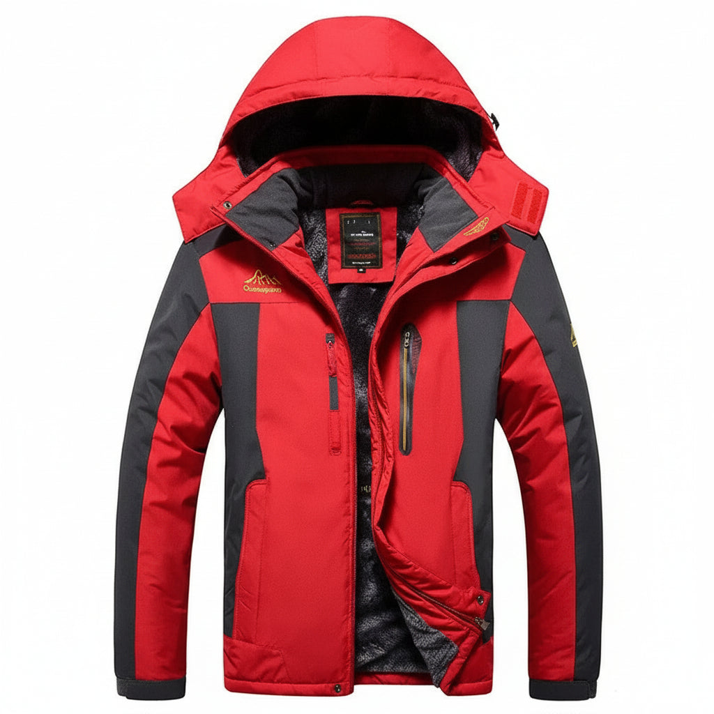 Oliver | Padded Winter Jacket – Warm Hooded Thermal Parka (Windproof & Water-Resistant)