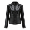 Heather | Classic Zip-Up Biker Jacket – Timeless Style with Modern Edge