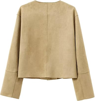 Emily | Buttoned Woolen Blazer Jacket - Elegant, Tailored Wool Blazer