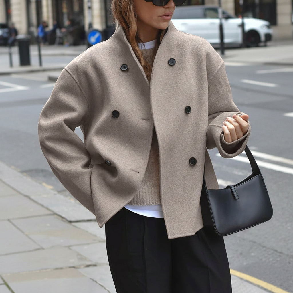 Bianca | Timeless Classic-Chic Double-Breasted Coat