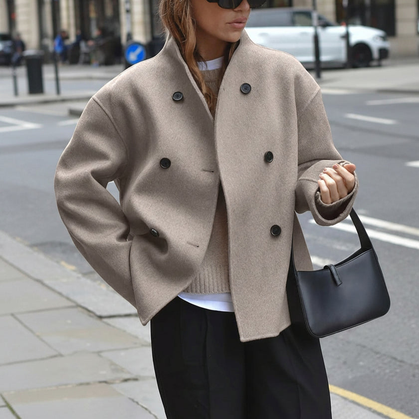 Bianca | Timeless Classic-Chic Double-Breasted Coat