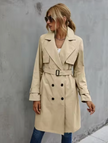 Destiny | Double-Breasted Trench Coat – Timeless Style, Modern Fit