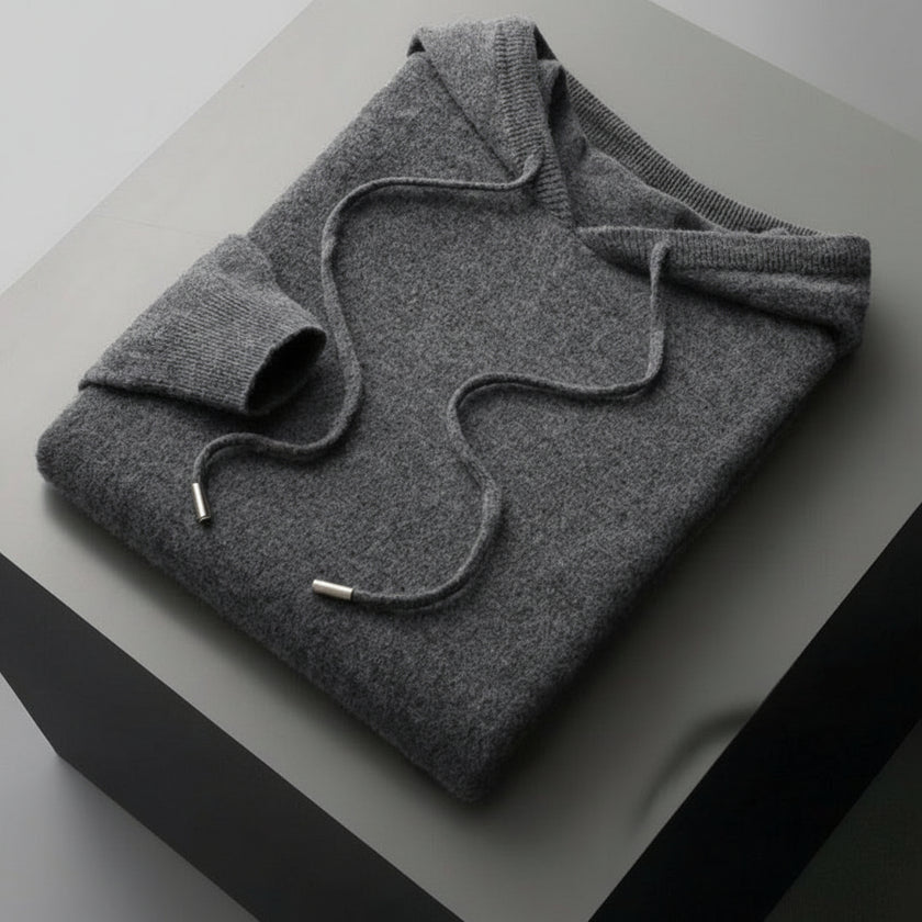 Everyday Essentials | Men's Hoodie with Adjustable Drawstring Fit | Minimalist Design for Effortless Layering