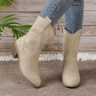 Ariana | Fashion-Forward Block Heel Cowboy Boots