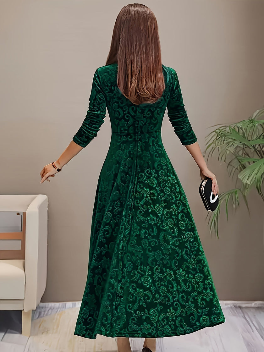 Amelia | Square-Neck Party Dress – Elegant, Flattering & Party-Ready