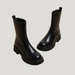 Alice | Spring Chunky Mid-Calf Boots – Trendy Chunky-Sole Style for Everyday Wear