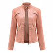 Heather | Classic Zip-Up Biker Jacket – Timeless Style with Modern Edge