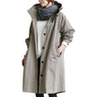 Kimberly | Casual Long Hooded Coat - Cozy Everyday Outerwear
