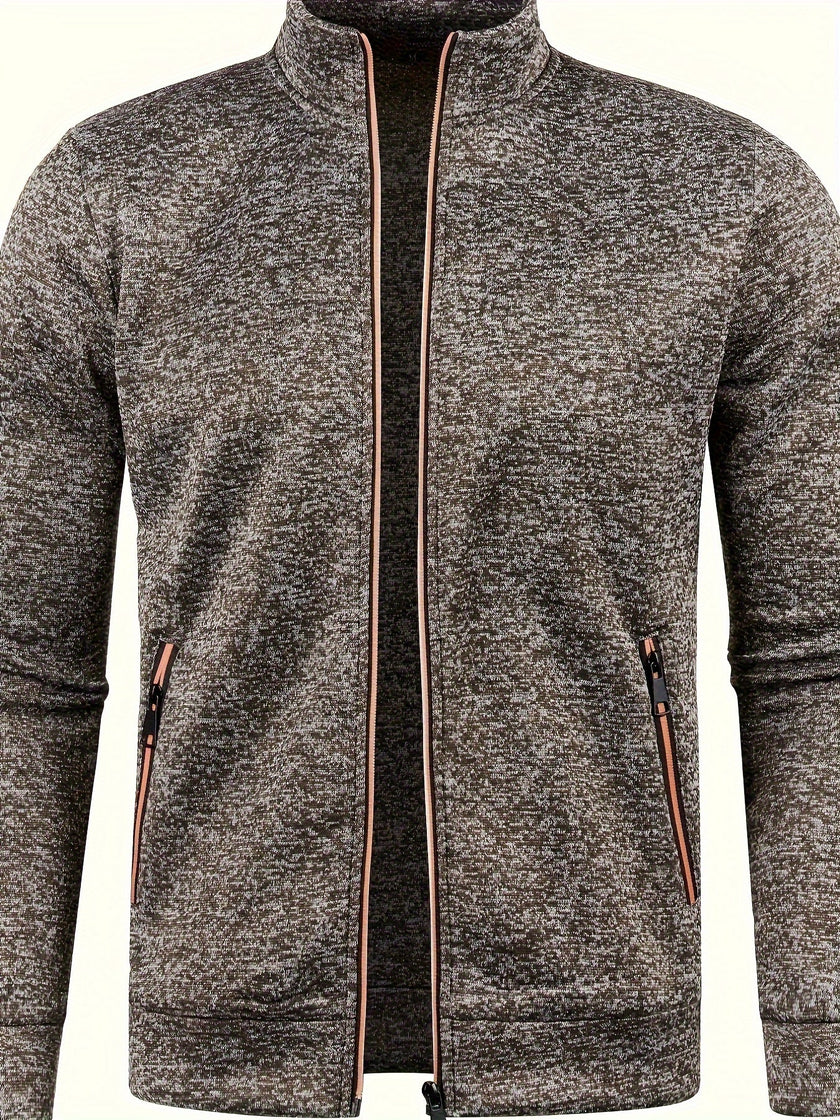 Activewear Collection | Men's Sporty Jacket with Zip Closure | Modern Fit for Everyday Comfort 3