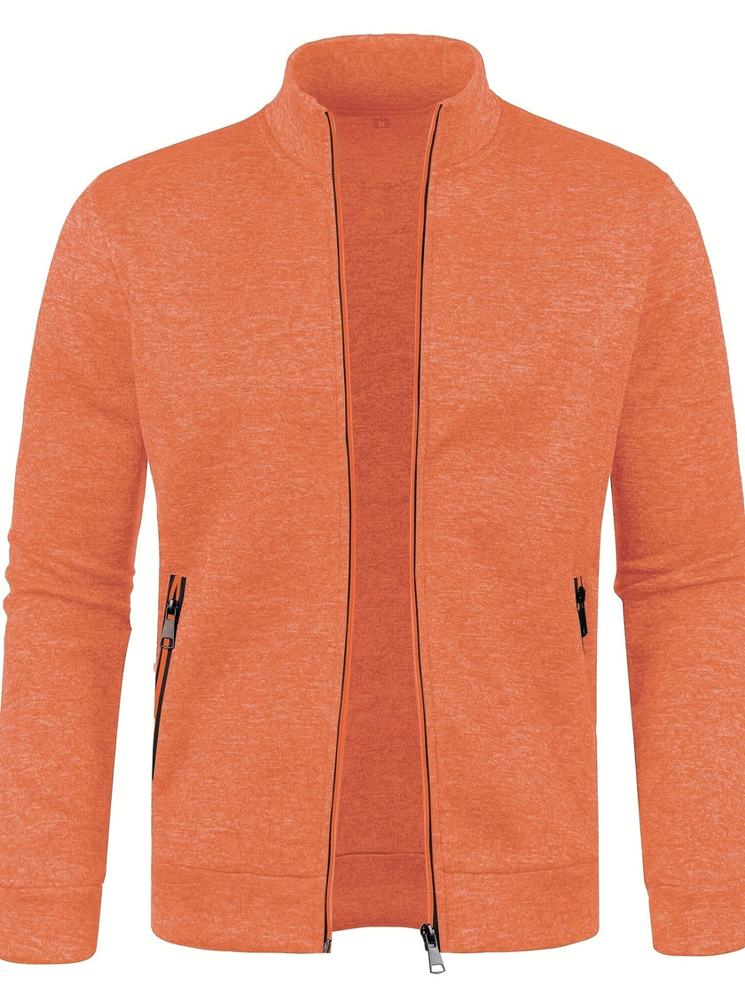 Activewear Collection | Men's Sporty Jacket with Zip Closure | Modern Fit for Everyday Comfort 4