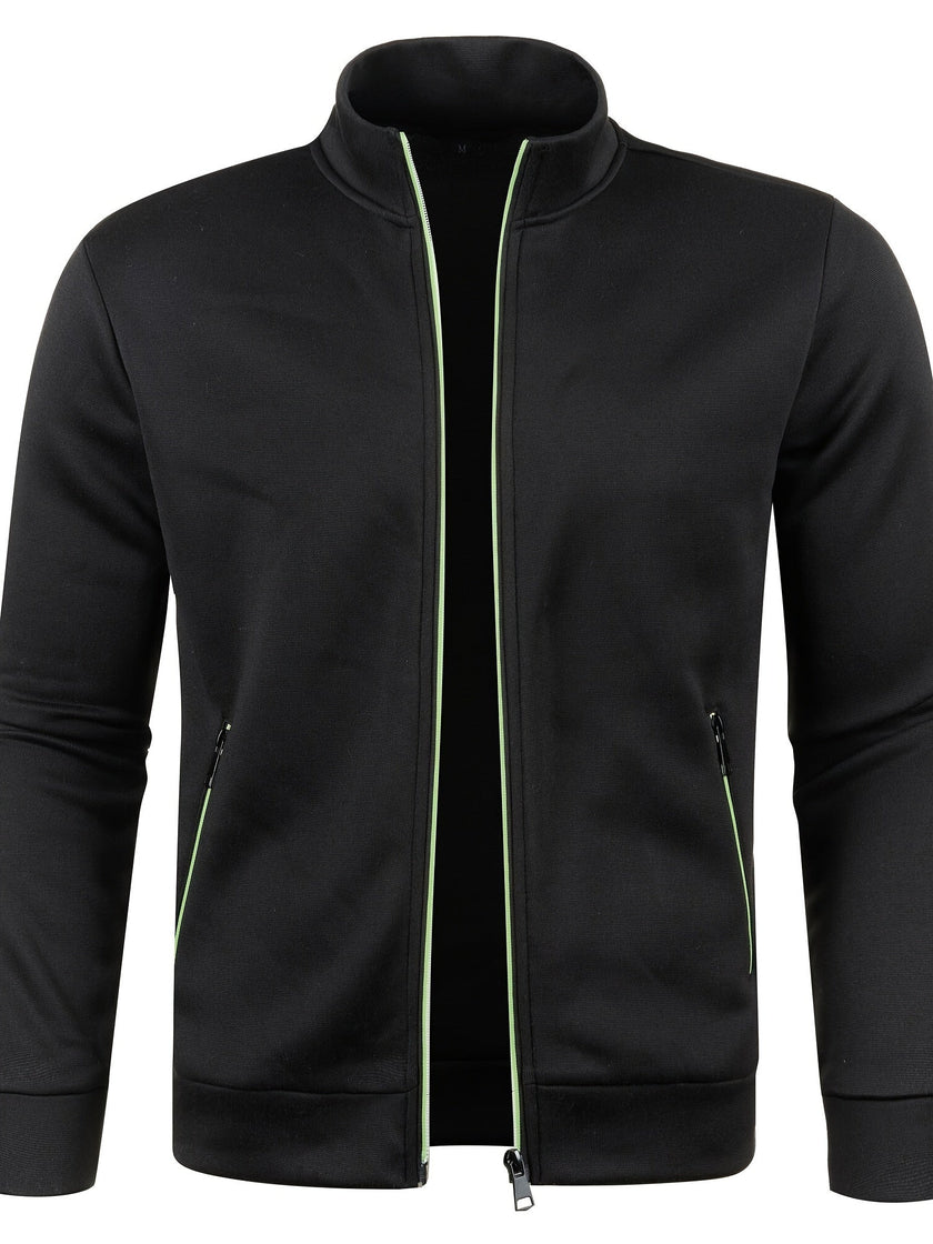 Activewear Collection | Men's Sporty Jacket with Zip Closure | Modern Fit for Everyday Comfort 5