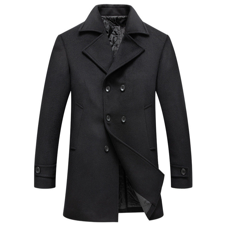 Blend Collection | Men's Overcoat with Slim Fit & Structured Design | Versatile Winter Outerwear for Cold Weather 1