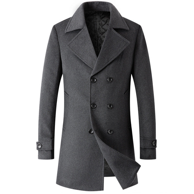Blend Collection | Men's Overcoat with Slim Fit & Structured Design | Versatile Winter Outerwear for Cold Weather 2