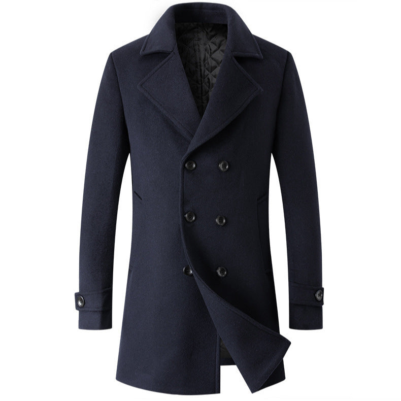 Blend Collection | Men's Overcoat with Slim Fit & Structured Design | Versatile Winter Outerwear for Cold Weather 3