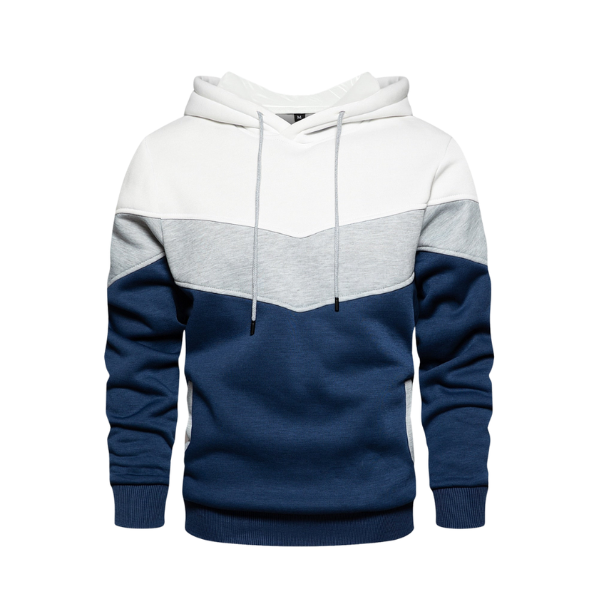 Everyday Essentials | Long Sleeve Hoodie for Men with Adjustable Hood | Comfortable Layering for All Seasons