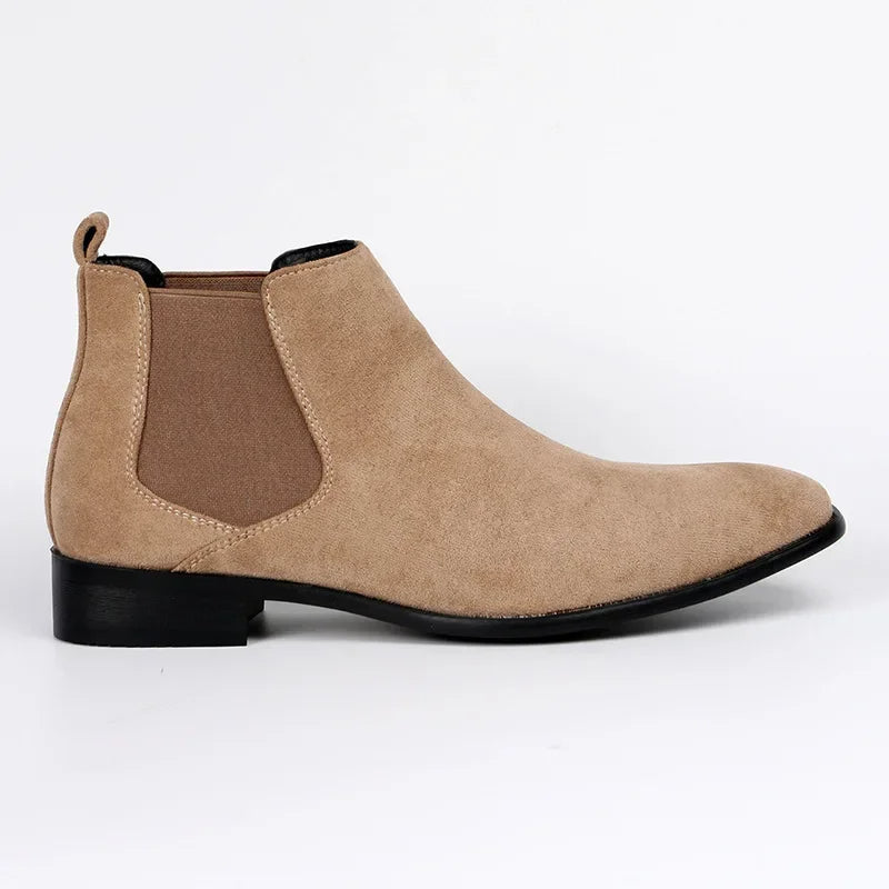 Classic Chelsea | Black Ankle Boots with Elastic Panels | Stylish & Comfortable Footwear for Year-Round Wear 1