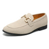 Classic Collection | Men's Brown Loafers with Textured Upper | Effortless Comfort for Everyday Wear 0
