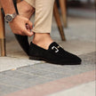 Classic Collection | Men's Brown Loafers with Textured Upper | Effortless Comfort for Everyday Wear 4
