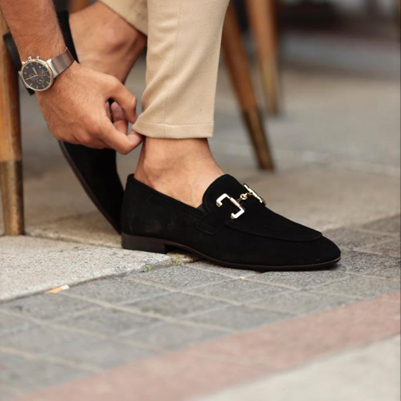 Classic Collection | Men's Brown Loafers with Textured Upper | Effortless Comfort for Everyday Wear 4