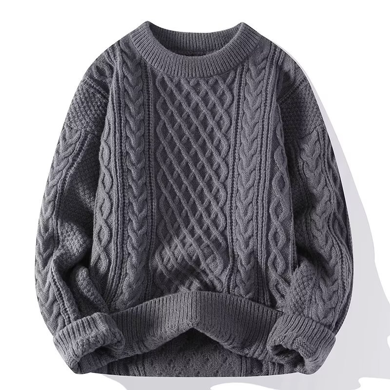 Classic Collection | Men's Sweater with Cable Knit Design | Structured Fit for Seasonal Warmth 3