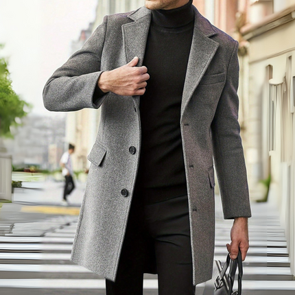 Classic Collection | Men's Winter Coat with Insulated Layers | Tailored Fit for Ultimate Warmth 0