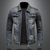 Classic Denim Jacket | Mens Denim Jacket with Textured Finish | Versatile Layer for All Seasons 0