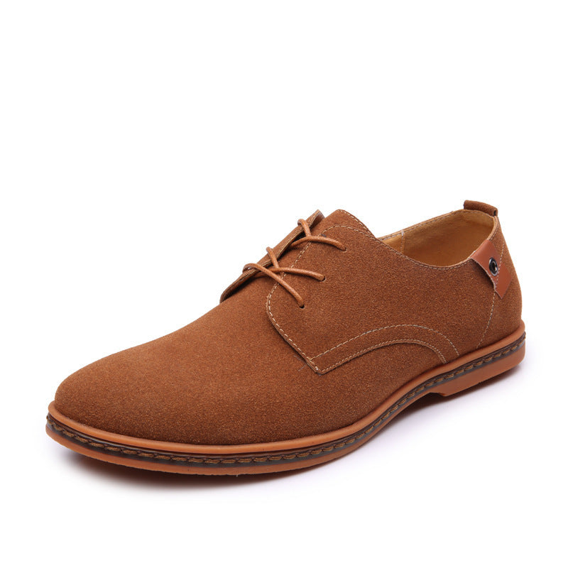 Classic Lace-Up Derby Shoes | Men's Shoes with Suede-Like Upper | Stylish Footwear for Versatile Wear 3