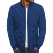 Classic Quilted Bomber Jacket for Men with Ribbed Cuffs | Stylish and Versatile Outerwear 9