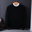 Classic Ribbed Crewneck Sweater for Men with Textured Knit Finish | Versatile Layering Option for Cool Seasons 4