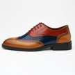 Elegant Footwear | Glossy Wingtip Brogues for Men with Classic Detailing | Refined Style for Formal Occasions 1