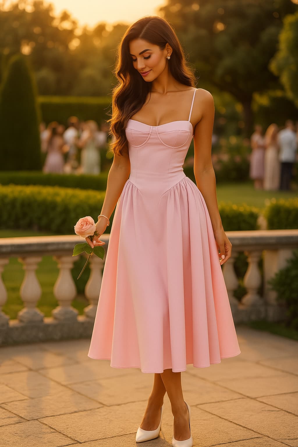 Zoe | Elegant Sleeveless Wedding Guest Dress