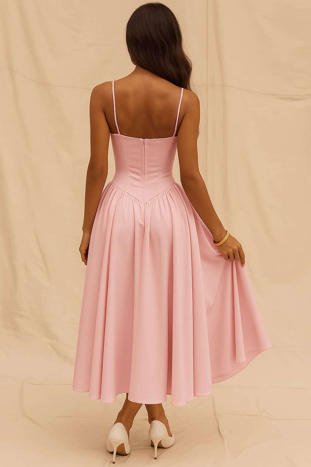 Zoe | Elegant Sleeveless Wedding Guest Dress